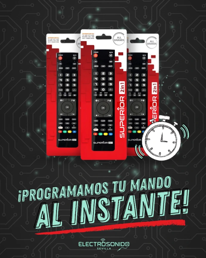 Programamos mandos 