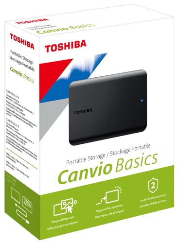 DTB520 DISCO DURO EXTERNO TOSHOIBA CANVIO BASIC 2TB USB 3.2