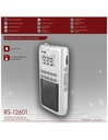 RS-12601 RADIO PORTATIL DIGITAL FM/MICRO SD SAMI
