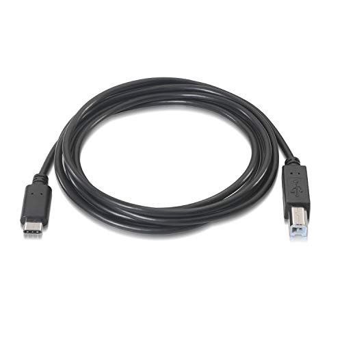 A107-0054 CONEXION USB TIPO C A USB TIPO B 2.0 MACHO/MACHO 2.00 mtrs