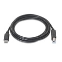 A107-0054 CONEXION USB TIPO C A USB TIPO B 2.0 MACHO/MACHO 2.00 mtrs