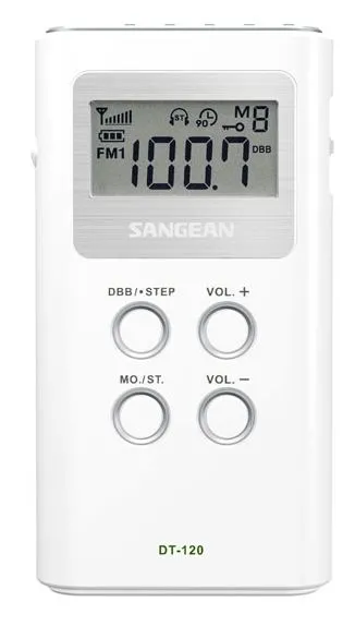[DT-120W] DT-120W RADIO PORTATIL DIGITAL AM/FM SANGEAN