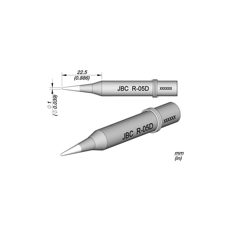 R05D PUNTA DE RECAMBIO SOLDADOR ELECTRICO JBC