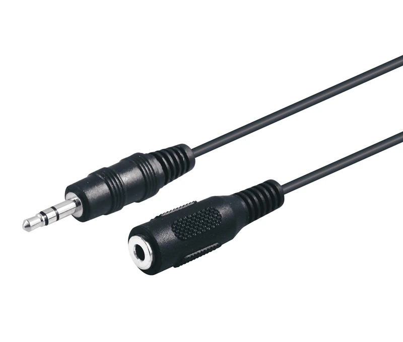 WIR262 CONEXION DE AUDIO JACK 3.5mm ESTEREO MACHO-HEMBRA 5 mtrs