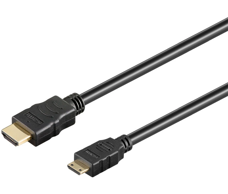 WIR434 CONEXION HDMI MACHO A MINI HDMI MACHO 1.00 mtrs