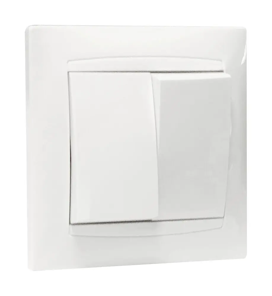 36.540/DC MECANISMO DOBLE CONMUTADOR DE EMPOTRAR BLANCO