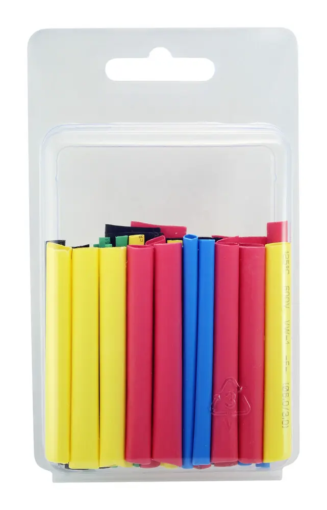 40.005 CONJUNTO DE 44 TUBOS TERMO RETRACTIL COLOR