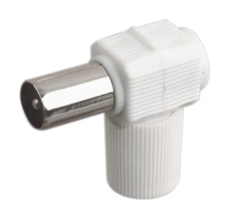 [10.532] 10.532 CONECTOR MACHO ANTENA PLASTICO BLANCO