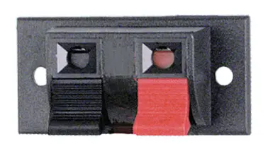 10.642/2 CONECTOR AUDIO BASE 2 BORNES PRESION