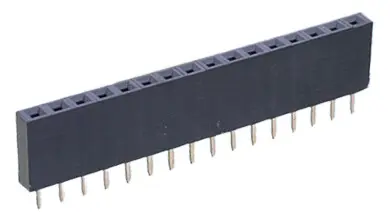 [10.828] 10.828 TIRA DE PINES HEMBRA 40 CONTACTOS CIRCUITO IMPRESO