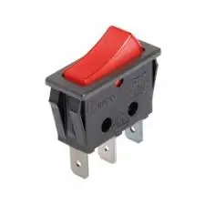 11.400.IL/NR INTERRUPTOR BASCULANTE BIPOLAR ON-OFF LUMINOSO ROJO