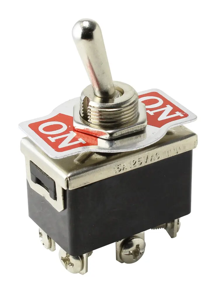 11.466.C CONMUTADOR DE PALANCA ON-ON METALICO