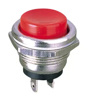 11.533.P/R PULSADOR ON-OFF METALICO ROJO