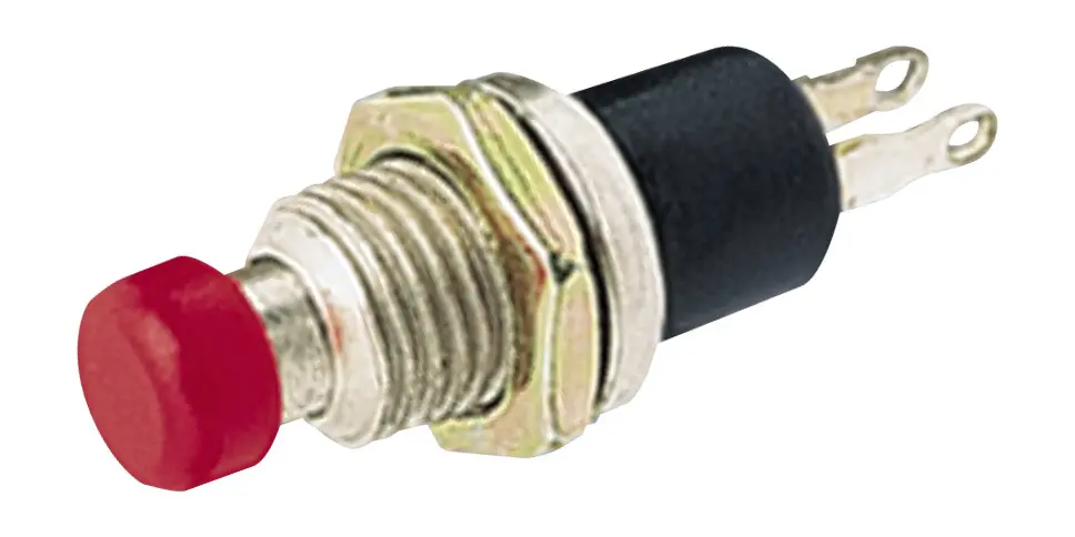 11.542/A/R PULSADOR OFF-ON ABIERTO METALICO ROJO