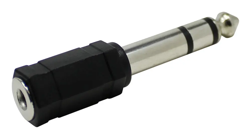 [13.350] 13.350 ADAPTADOR JACK MACHO 6.3mm ST A JACK HEMBRA 3.5mm ST