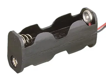 33.017 PORTAPILAS 2 PILAS R06 CON CABLE