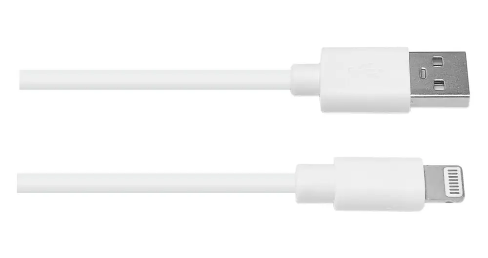 38.453/1 CONEXION USB TIPO A MACHO A LIGHTNING(I-PHONE) MACHO 1.00 mtr