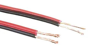 49.062/1.5 METRO CABLE PARALELO BICOLOR 2x1.50mm ROJO/NEGRO