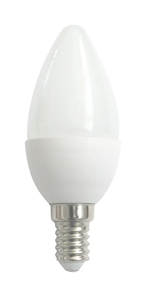 81.145/7/BLANCA BOMBILLA LED 7W ROSCA E14 TIPO VELA BLANCO NEUTRO