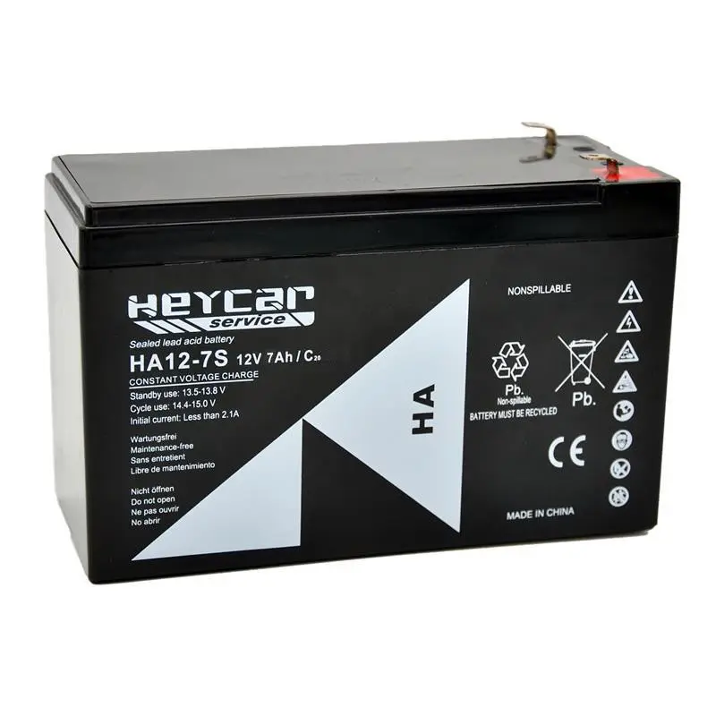 [HA12-7 HEY] HA12-7 BATERIA PLOMO AGM 12V 12 AMP HEYCAR