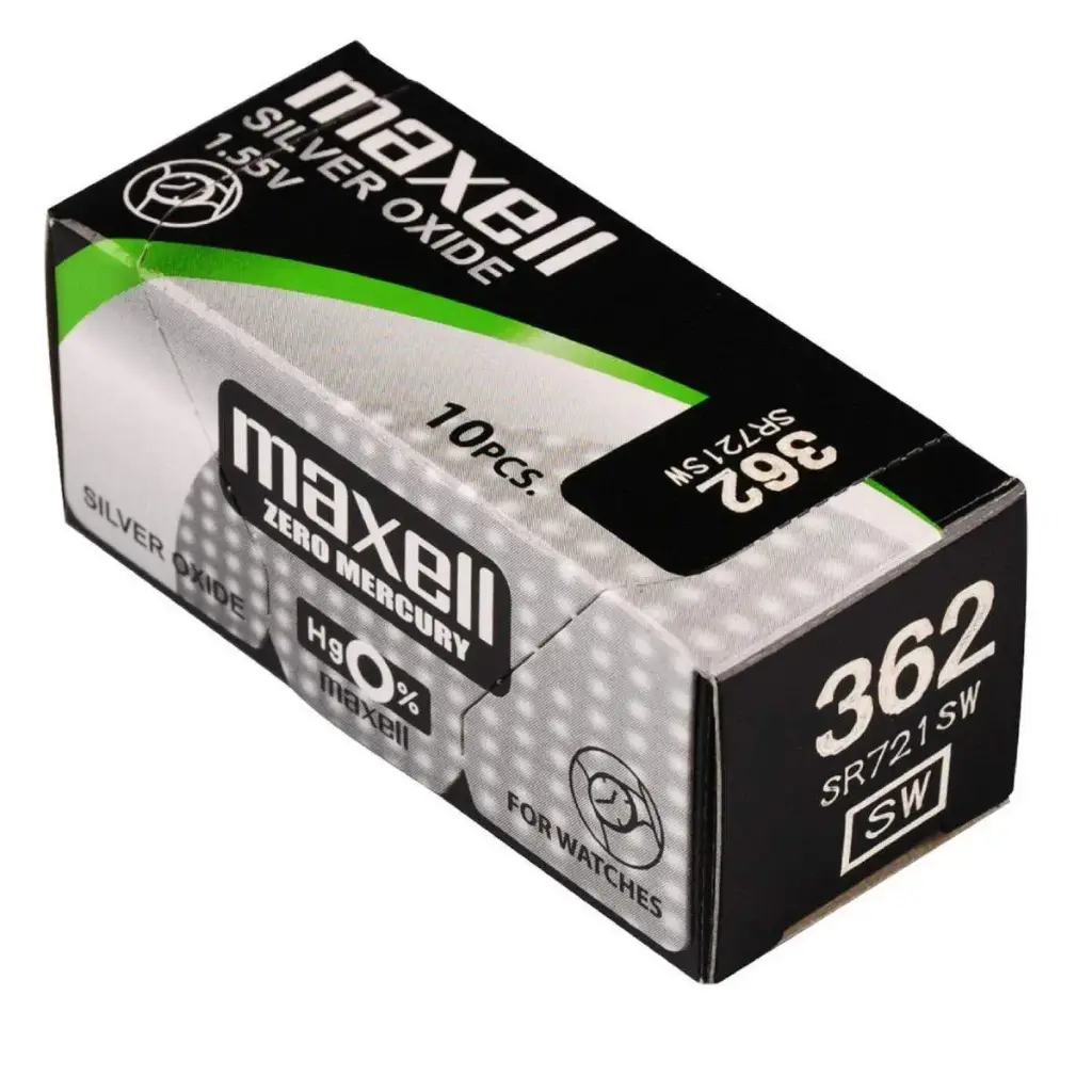 362 PILA BOTON LITIO 1.55V SR721SW MAXELL