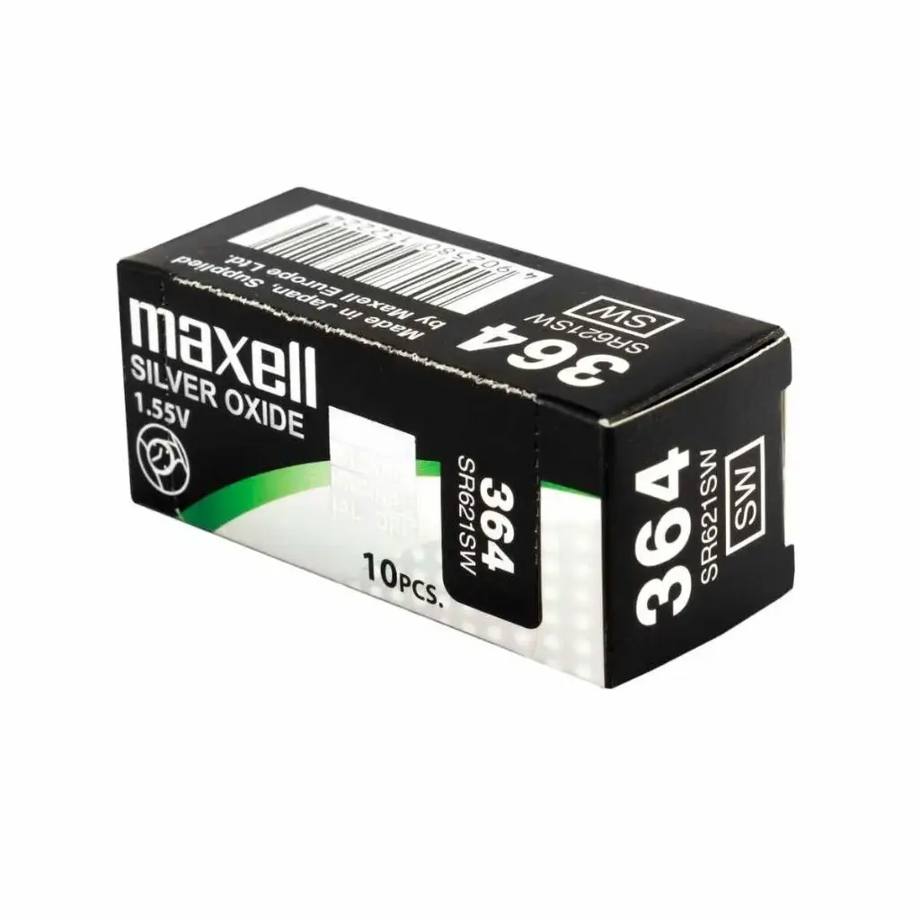 364 PILA BOTON LITIO 1.55V SR621SW MAXELL