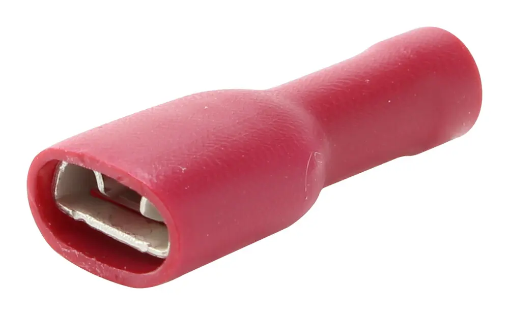 10.917/6.3/R TERMINAL FASTON HEMBRA AISLADO ROJO 6.3 mm