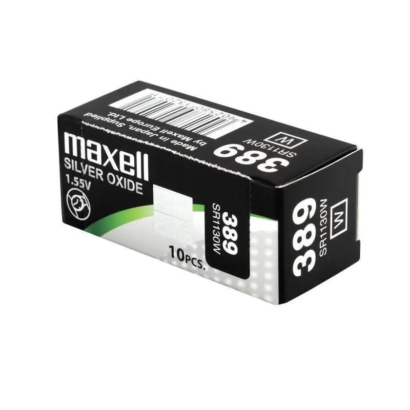 389 PILA BOTON LITIO 1.55V SR1130W MAXELL