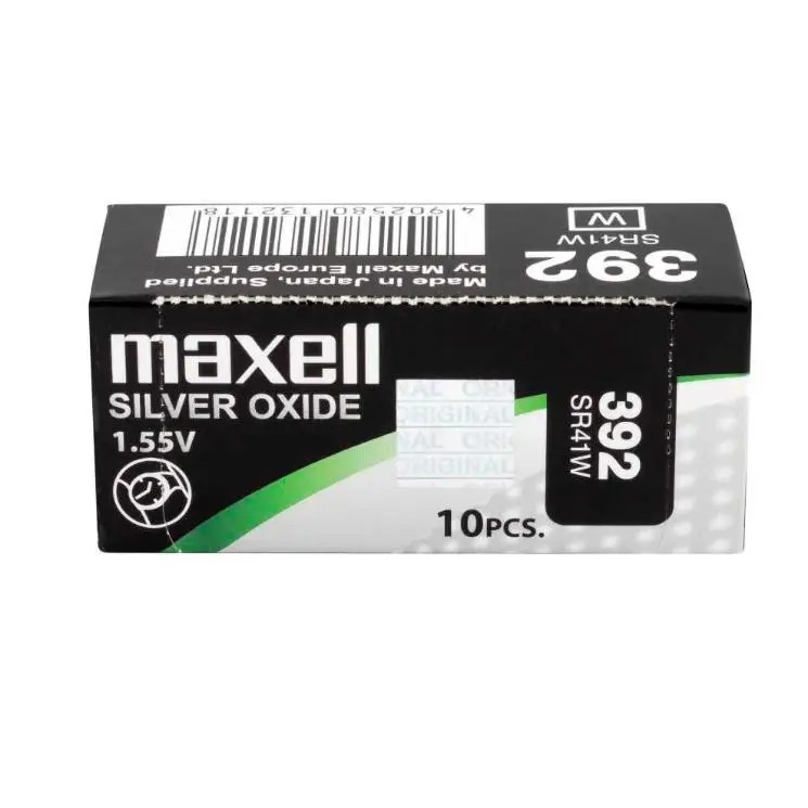 392 PILA BOTON LITIO 1.55V SR41W MAXELL