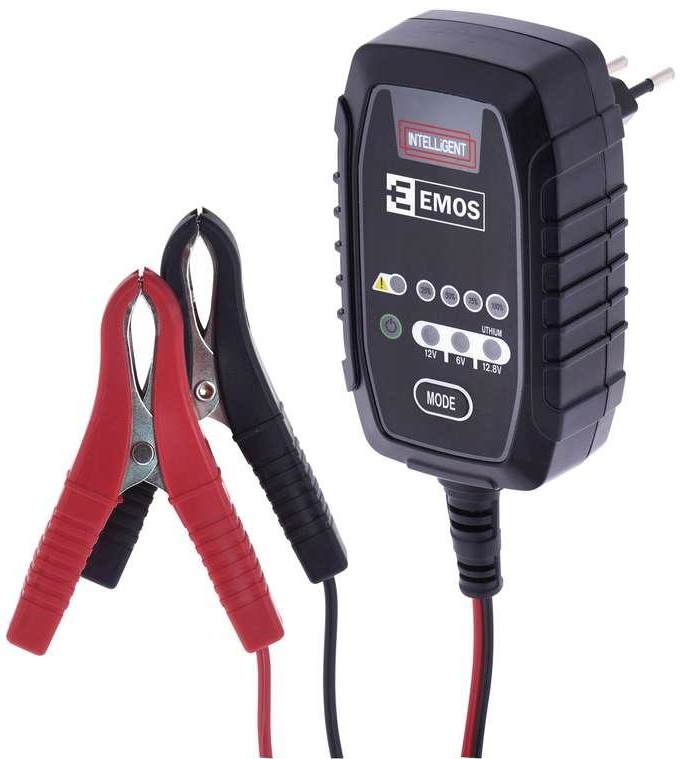 N1015 CARGADOR DE BATERIAS 6/12V INTELIGENTE AGM/GEL/LITIO EMOS 