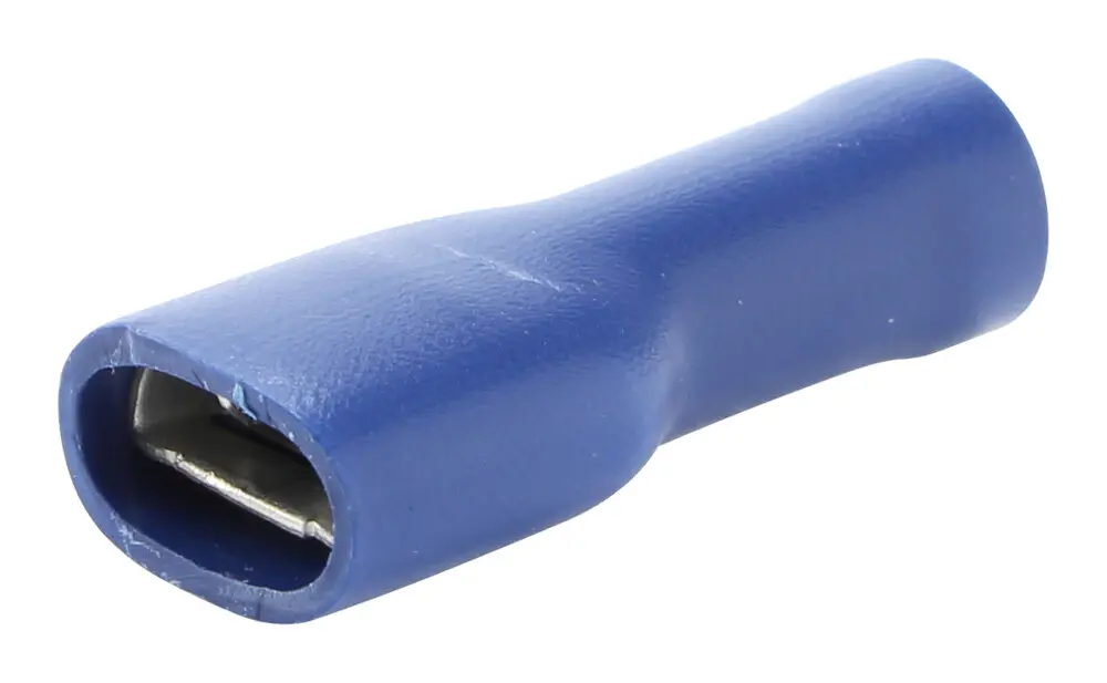 10.917/6.3/Z TERMINAL FASTON HEMBRA AISLADO AZUL 6.3 mm