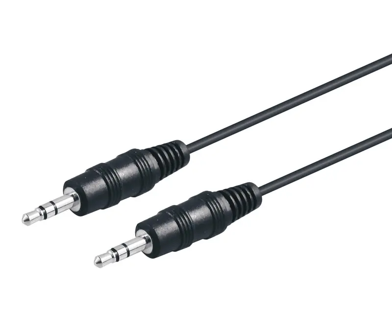 WIR255 CONEXION AUDIO JACK 3.5mm ESTEREO MACHO-MACHO 1,5 mtrs NIMO   