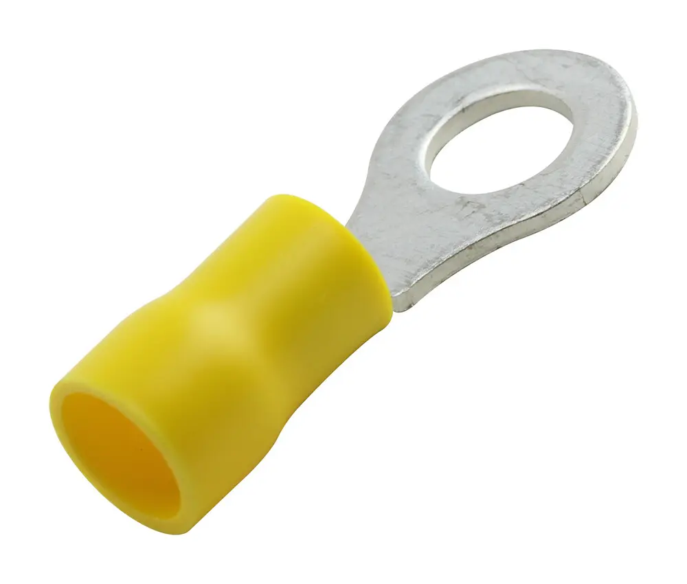 10.920/6.4/A TERMINAL HOJILLO AISLADO AMARILLO 6.4 mm