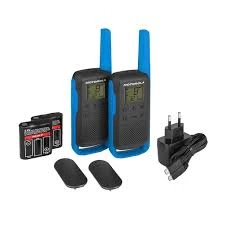 [T-62 BLUE PACK] T62AZUL WALKIE MOTOROLA T62 PACK 2 UNIDADES AZUL MOTOROLA