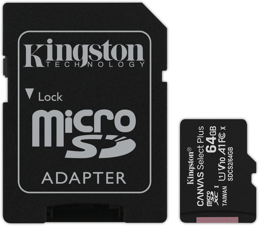 [CAMA63273] SDCS3/64GB TARJETA DE MEMORIA MICRO SD 64GB KINGSTON