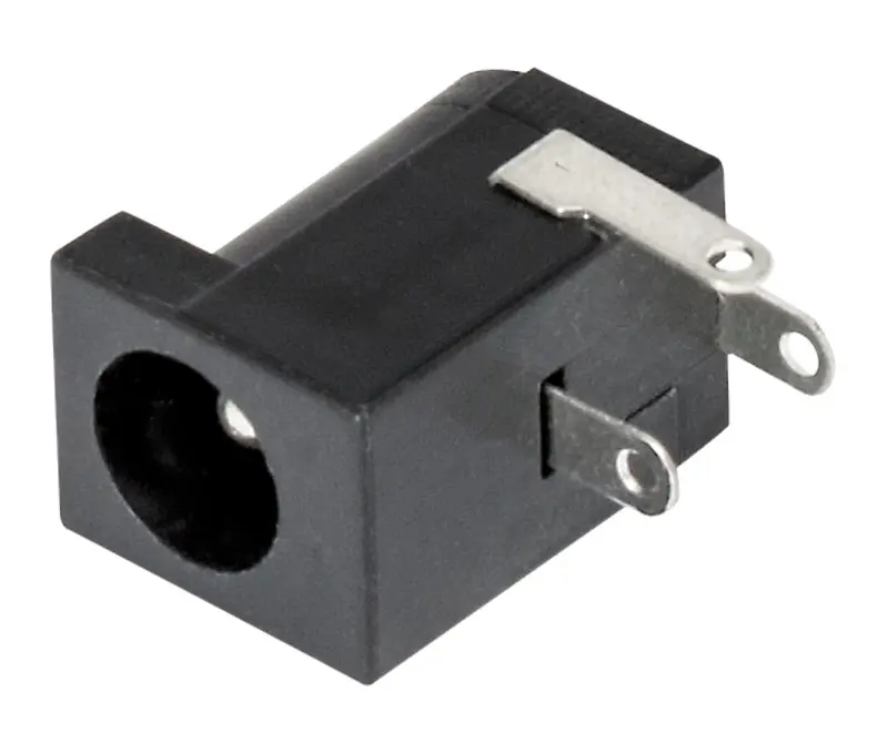 CON579 BASE ALIMENTACION C.I. MACHO 5.5x2.0mm