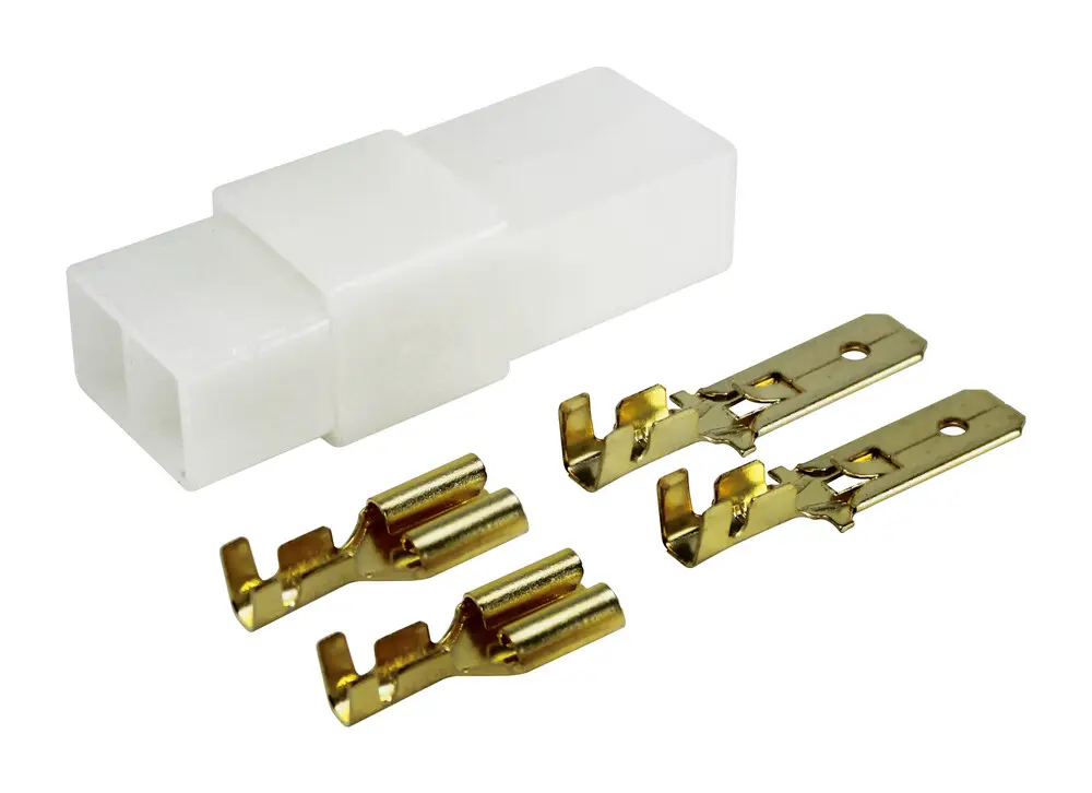 10.960/2 CONECTOR FASTON MACHO/HEMBRA 2 VIAS