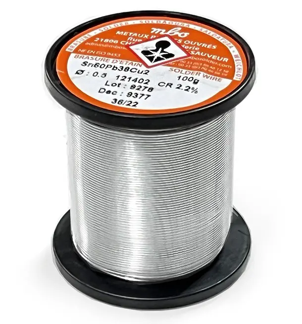 [007197] MBO100/05 ROLLO ESTAÑO TRIMETAL 1OOgrs 0.5mm