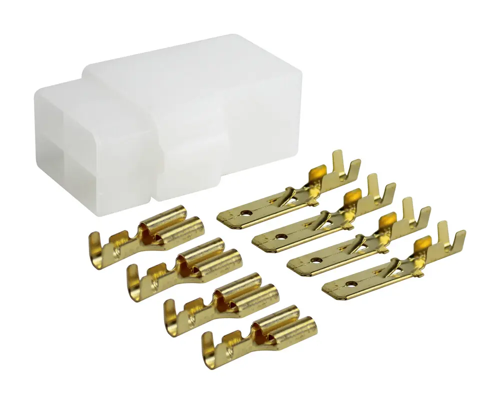 10.960/4 CONECTOR FASTON MACHO/HEMBRA 4 VIAS