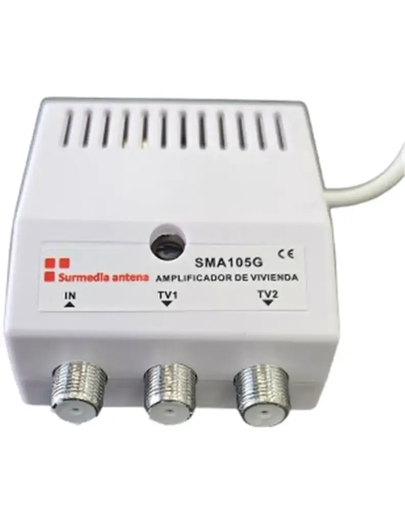 SMA105G AMPLIFICADOR INTERIOR UHF 5G 25DB 2 SALIDAS