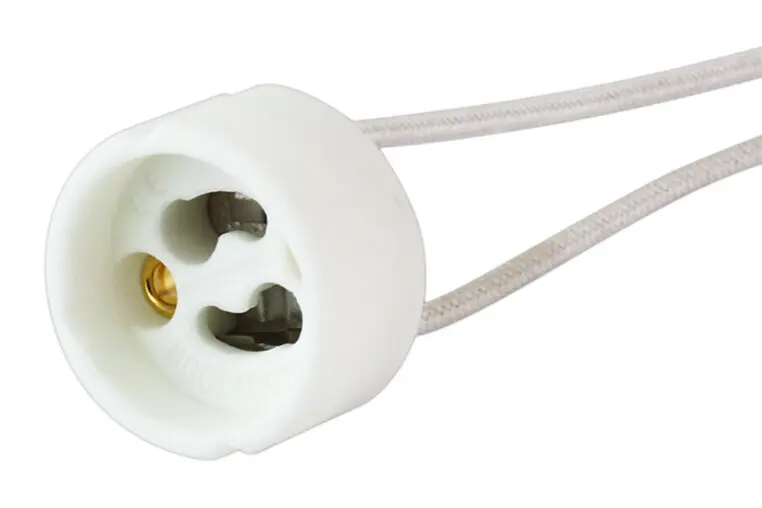 12.080 PORTALAMPARAS CERAMICO ROSCA GU10