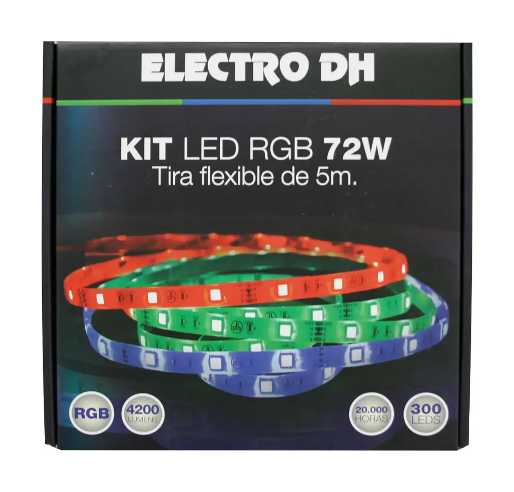 [81.025/RGB] 81.025/RGB KIT TIRA LED 5mtrs 12V RGB