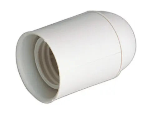 12.092/B PORTALAMPARAS ROSCA E27 BLANCO