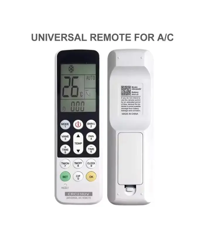 [CRC2302V] CRC2302V MANDO DE AIRE ACONDICIONADO UNIVERSAL