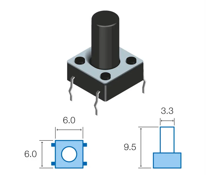 SW066 PULSADOR DE TACTO 