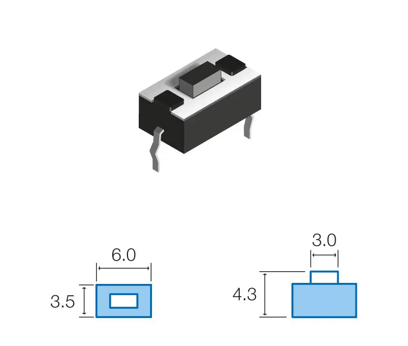 SW074 PULSADOR DE TACTO 