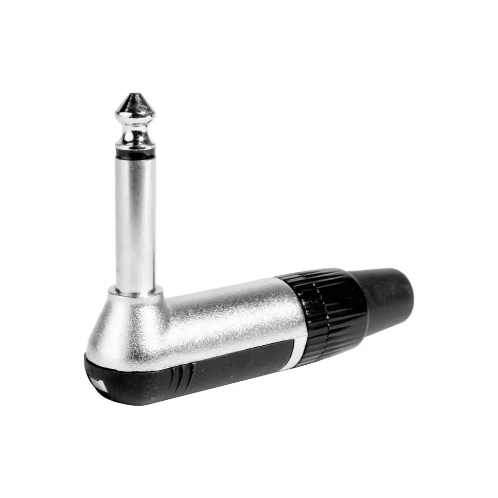 EQ9013 CONECTOR JACK 6.3mm MONO MACHO ACODADO