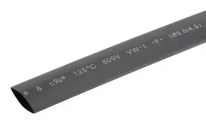 [40.000/9.5/N] 40.000/9.5/N TUBO TERMORRETRACTIL 9.5mm NEGRO