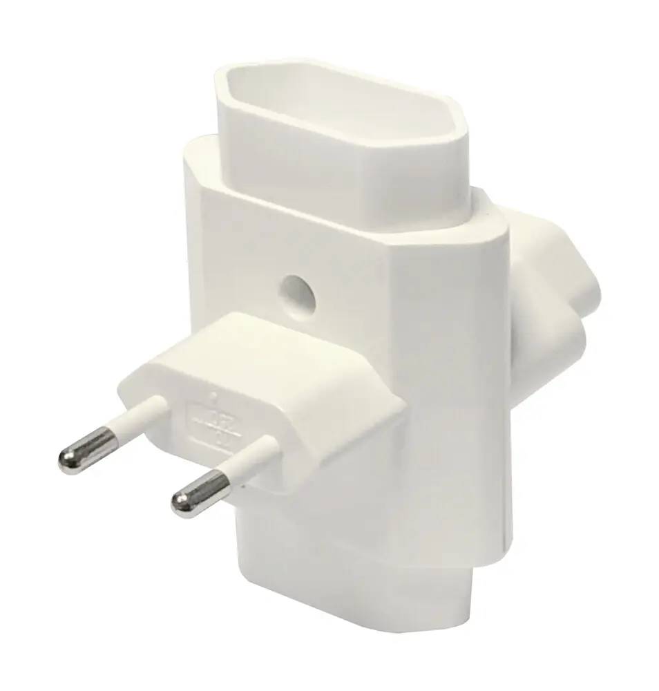 36.047/P ADAPTADOR BIPOLAR TRIPLE 3 TOMAS BLANCO