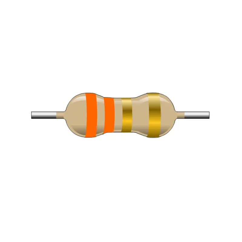 RESISTENCIA CARBON 3.3 OHM 1/4W